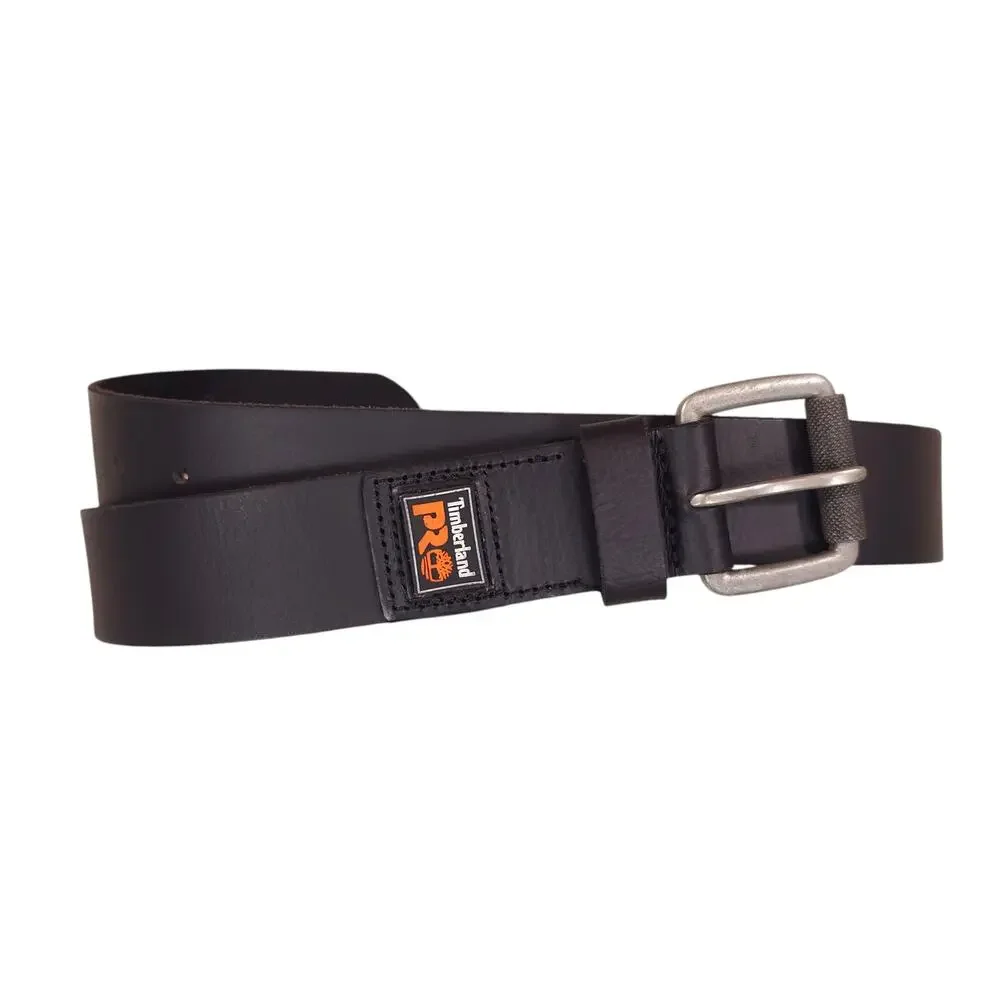 NWOT Timberland PRO 38mm Boot Leather Belt Black Sz 32